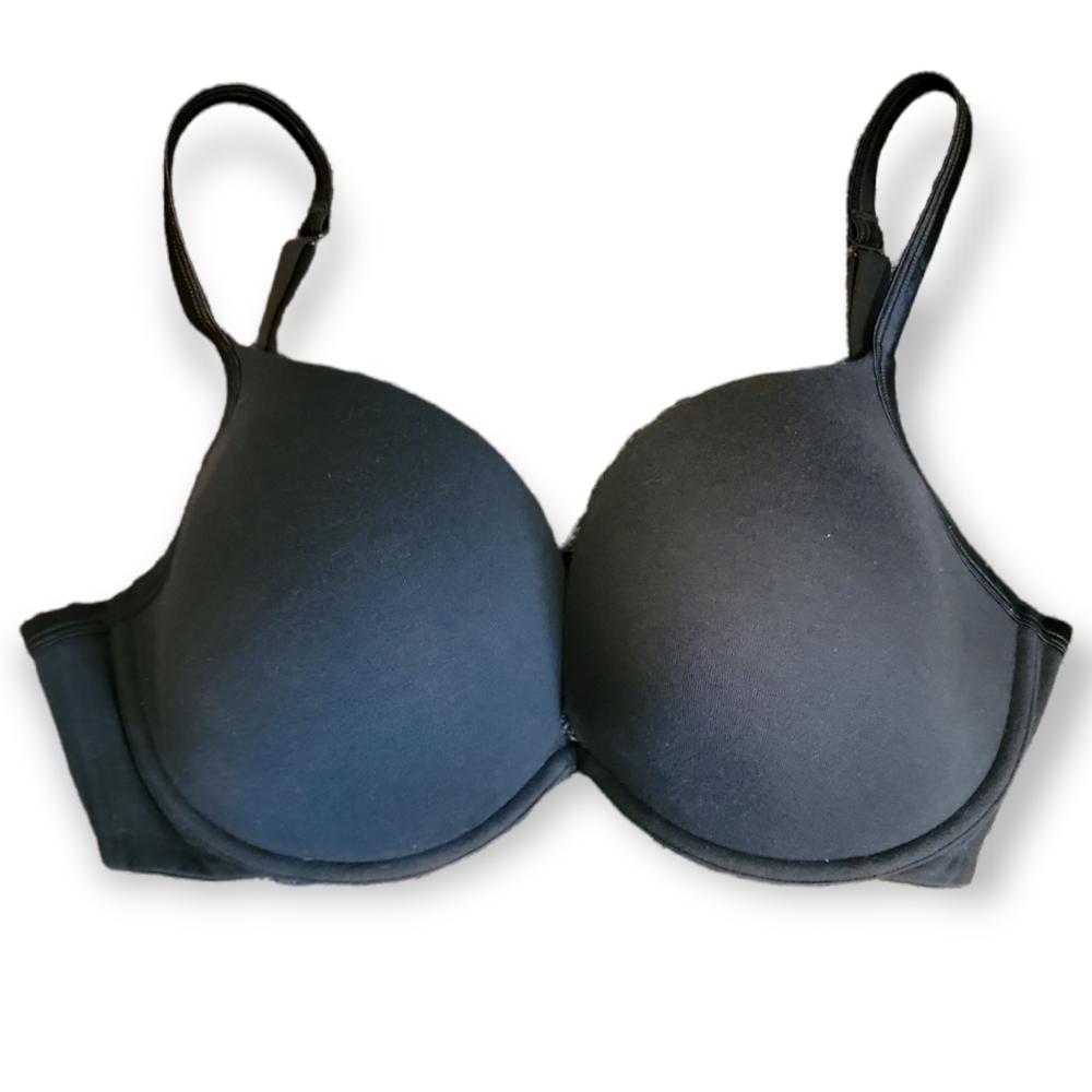 CACIQUE Underwire Black Bra, 40DD